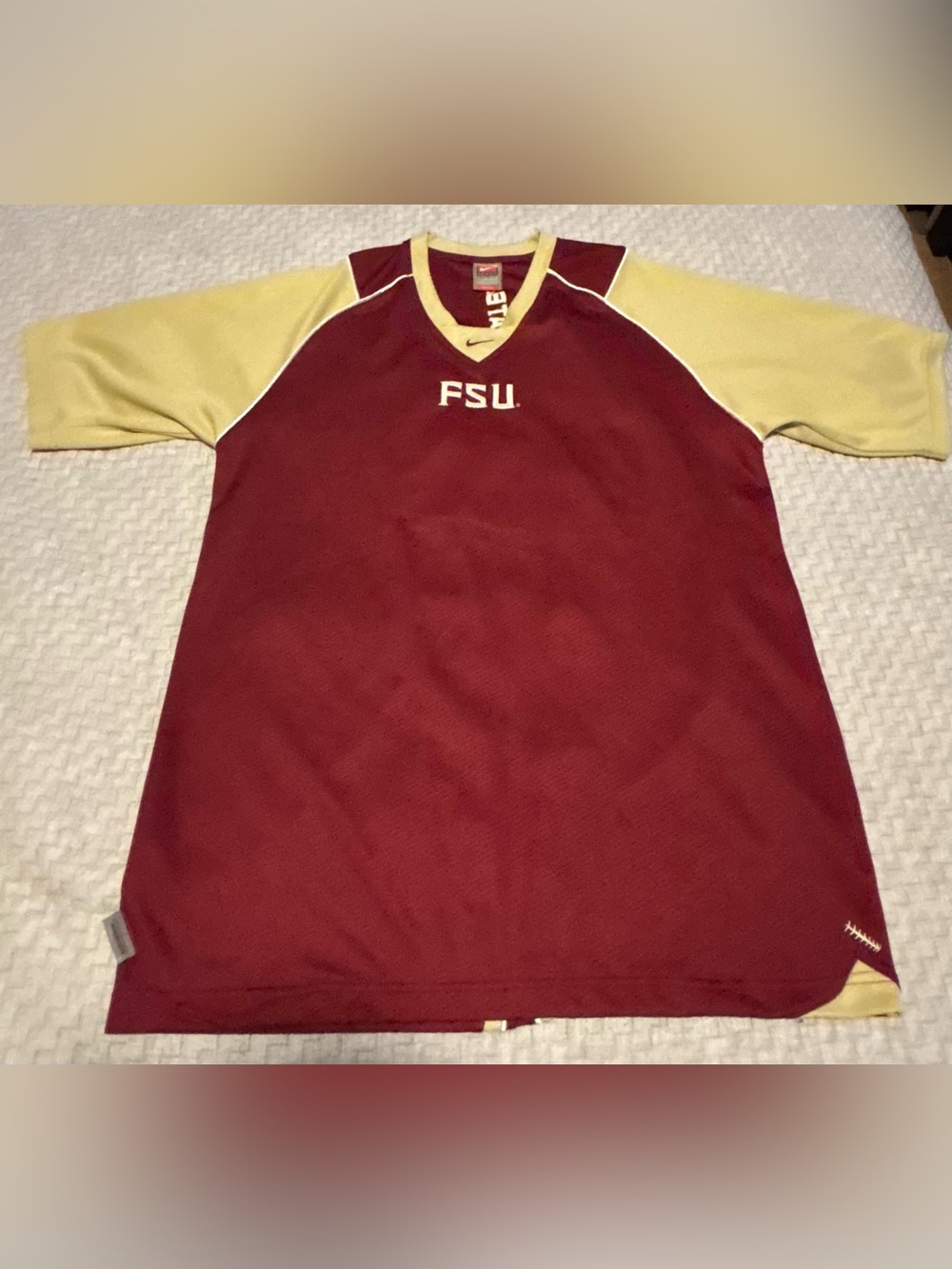 Vintage Nike Team Florida State Center Swoosh Jersey Size M